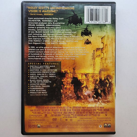 Blackhawk Down DVD Movie - Picture 3 of 5